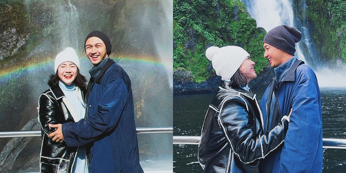 8 Vacation Photos of Caesar Hito, Star of the Soap Opera 'MY HEART' in Milford Sound, Cozy Together with Felicya Angelista - Enjoying the Beautiful Scenery Together