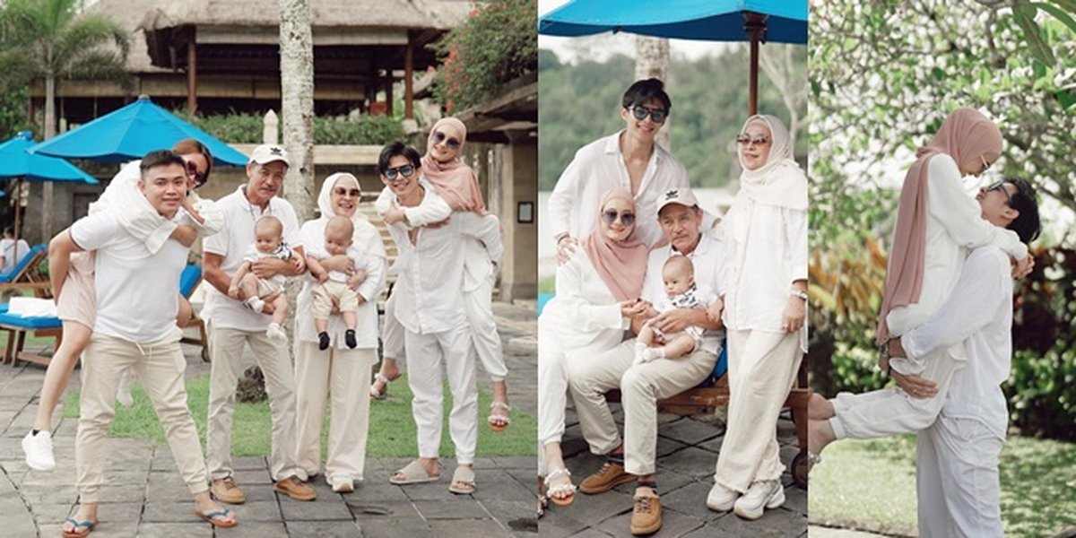 8 Pictures of Dinda Hauw and Rey Mbayang's Vacation in Bali, Bringing the Extended Family - First Time Taking Arshaka