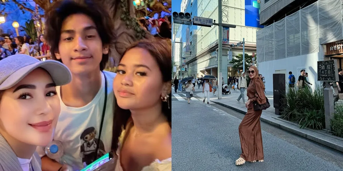 8 Vacation Photos of Erin Taulany in Japan with Her Kids, Looking Stylish