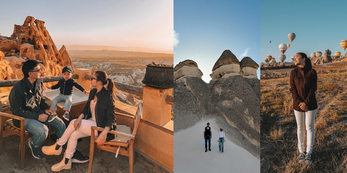 8 Portraits of Nikita Willy and Indra Priawan's Vacation in Cappadocia, Unforgettable Beautiful Memories with Baby Issa