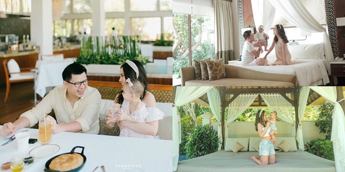 8 Pictures of Shandy Aulia's Vacation in Bali, Happy with Baby Claire - Celebrating Husband's Birthday