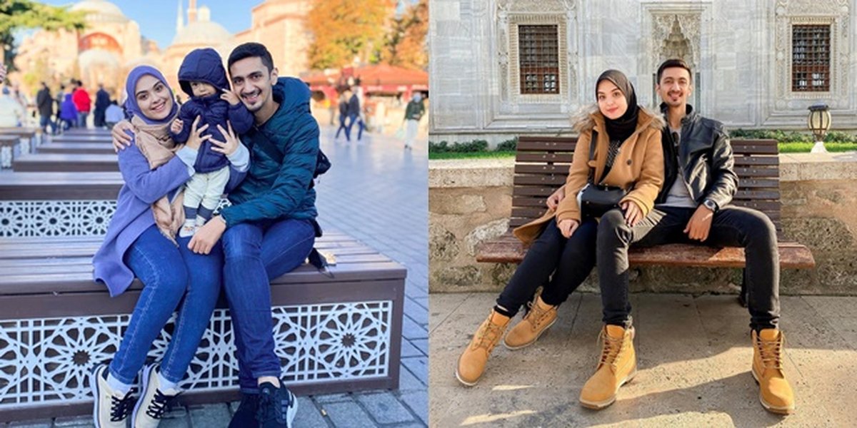 8 Photos of Vebby Palwinta's Vacation to Turkey, First Time Bringing the Child - Showing Intimate Moments with Husband