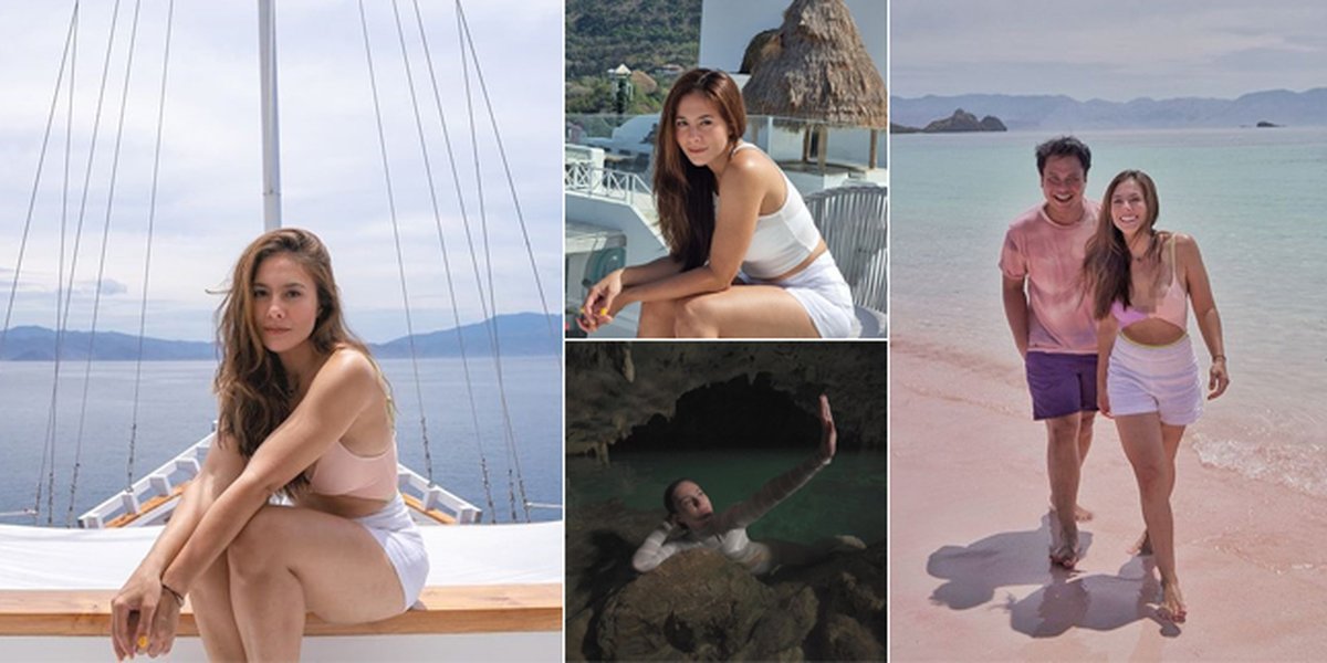 8 Photos of Wulan Guritno's Vacation in Labuan Bajo, Showing Body Goals and Beautiful Charm Like a Teenager