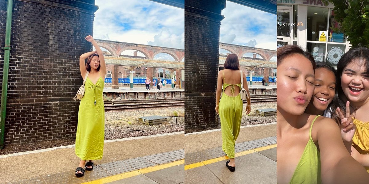 8 Photos of Lolly, Nikita Mirzani's Daughter, Looking Hot in London Wearing Backless and Braless Dress, Comment Section Closed