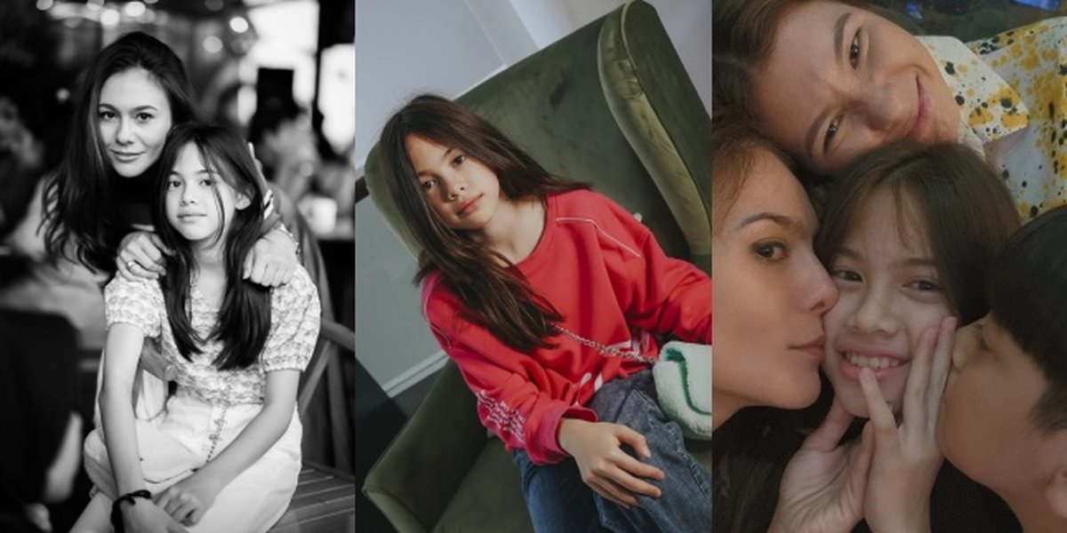8 Portraits of London, Wulan Guritno's Daughter, who is Now 12 Years Old, Little Girl Entering Teenage Years - Inheriting the Beauty of Her Mother
