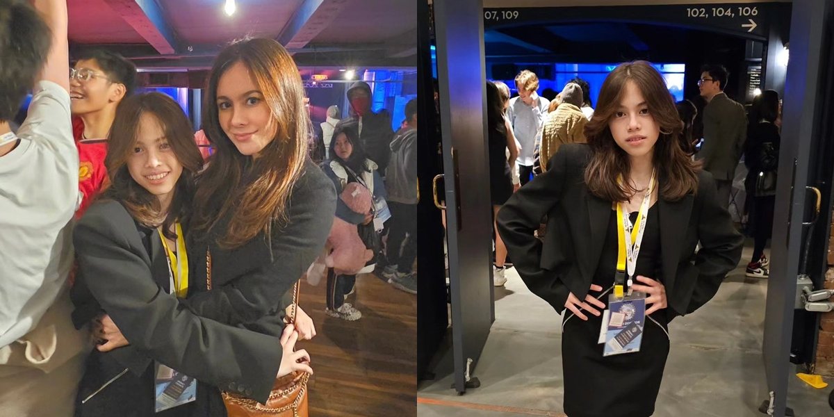8 Portraits of London, Wulan Guritno's Daughter Attending a Dance Party in the United States, Looking Beautiful and Elegant All in Black - No Longer a 'Baby Girl'