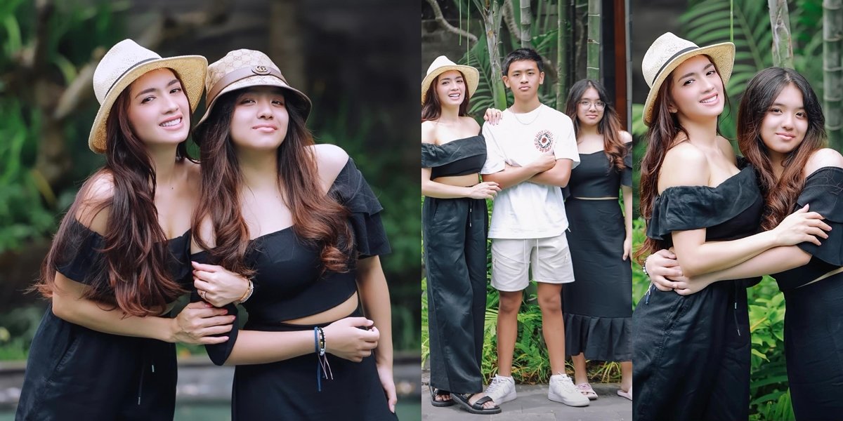 8 Portraits of Lovely Rumangkang Who is Getting More Beautiful Like Angel Karamoy, Posing Together Like Siblings