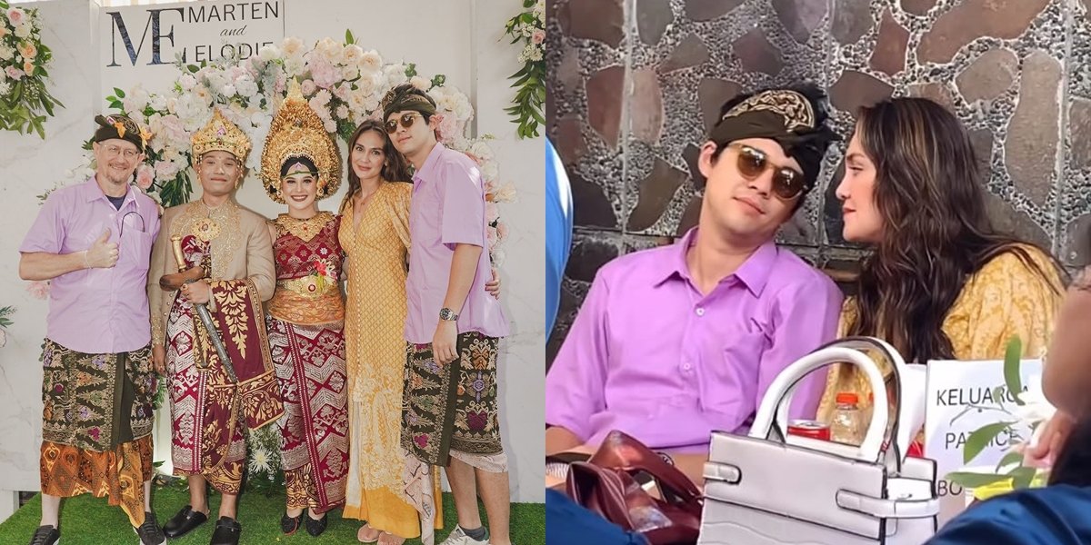 8 Photos of Luna Maya Attending the Wedding Celebration of Elodie Bouttier, Maxime Bouttier's Sister, Beautiful in a Yellow Dress - Already Close with the Family