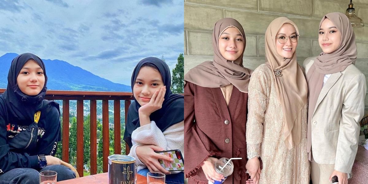 8 Photos of Lyra Virna with Her 2 Daughters Always Looking Beautiful & Compact with Her Mother - Like Siblings