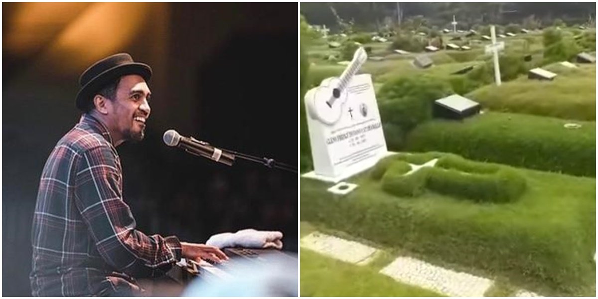 8 Portraits of Glenn Fredly's Well-Maintained Tomb, a Guitar-shaped Reminder of His Profession