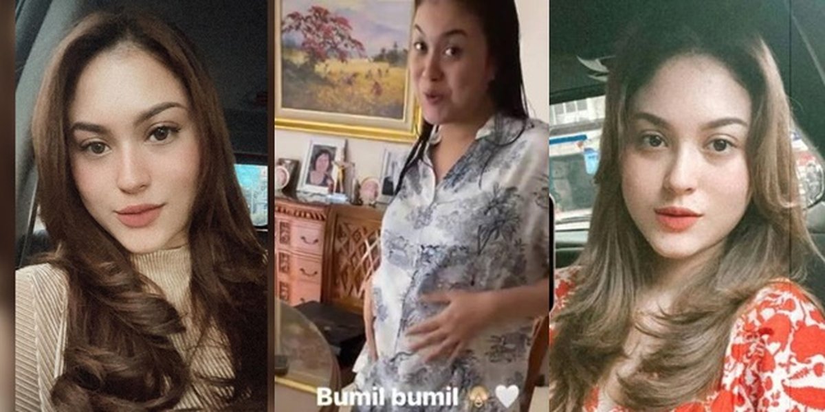 8 Portraits of Marcella Daryanani Pregnant with Her First Child, Baby Bump is Already Big - Charming Beautiful Pregnant Woman