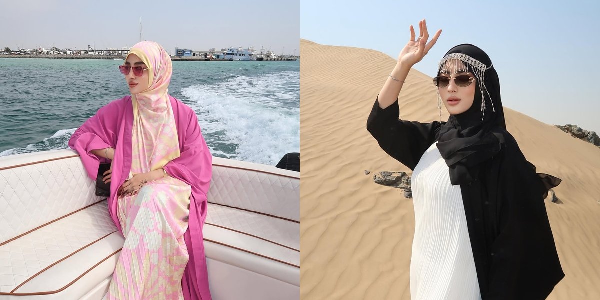 8 Photos of Margin Wieheerm Exploring Saudi Arabia Without Her Husband, Enjoying Diving in the Red Sea - Looking Like a Princess in the Desert