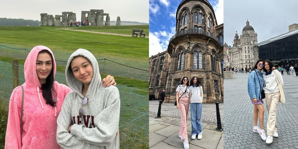 8 Portraits of Marissa Christina's Vacation to England with Her Rarely Noticed Daughter, So Beautiful