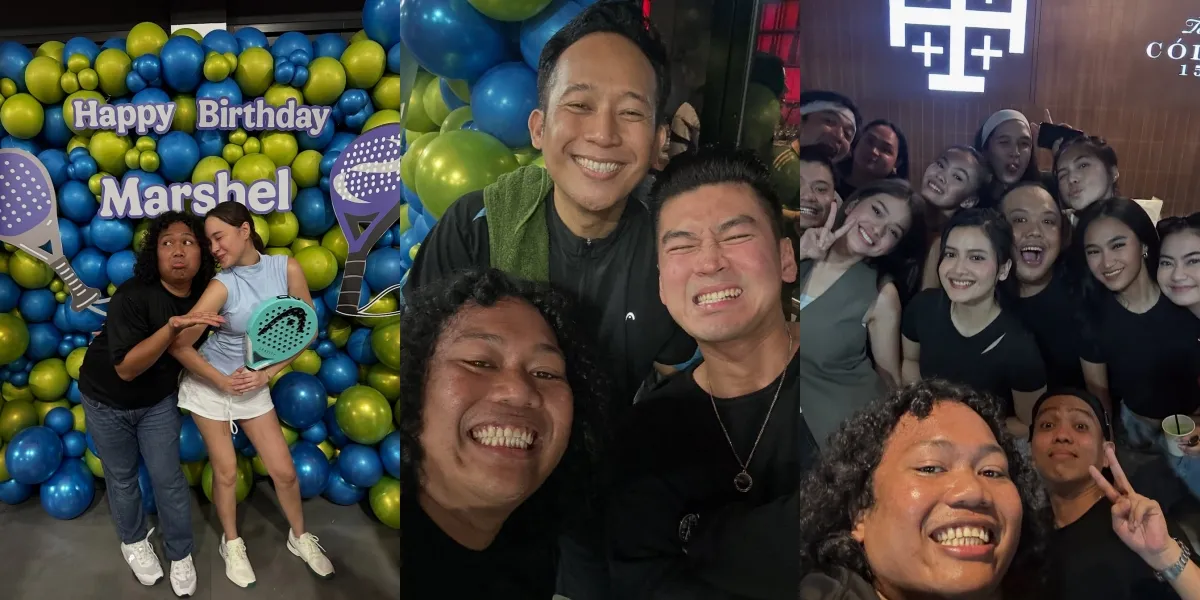 8 Photos of Marshel Widianto Hosting Marshel Cup Vol. 2, Celebrating His Birthday with a Padel Tournament Featuring Goats as Prizes