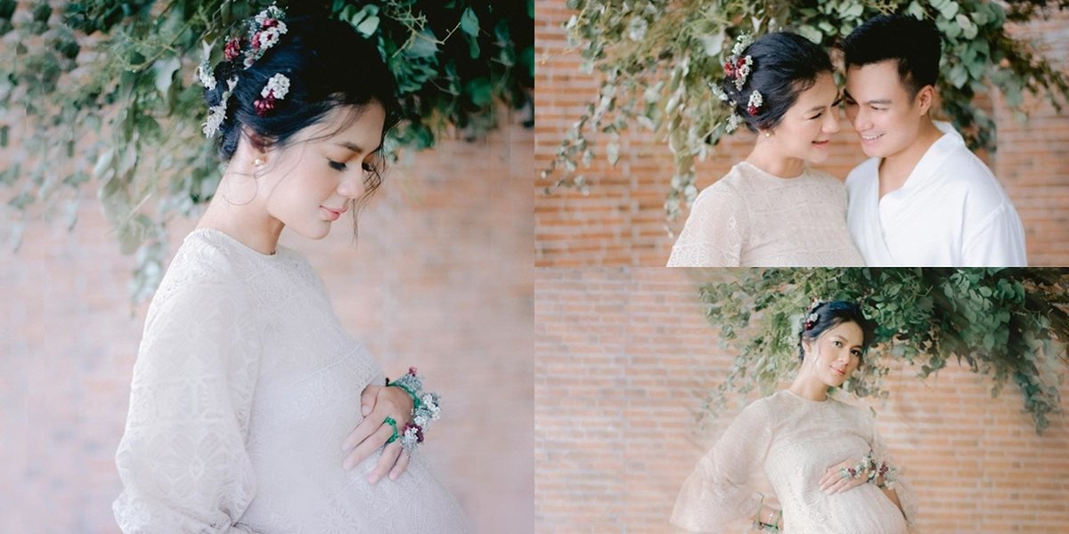 8 Portraits of Paula Verhoeven's Maternity Shoot, Radiating Maternal Aura Ahead of Delivery