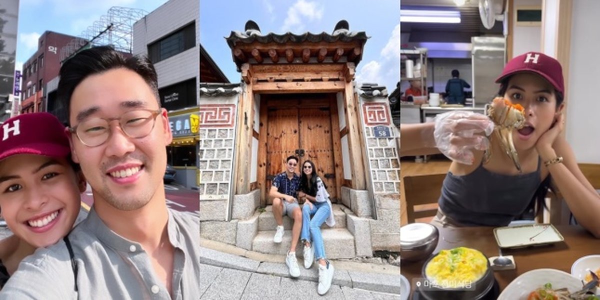 8 Photos of Maudy Ayunda in Her Husband's Hometown, Bringing 'Mas Oppa' to Cut Hair - Exploring South Korean Tourist Village