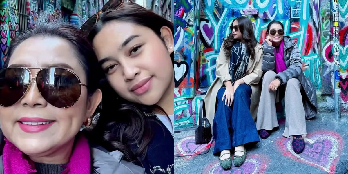 8 Photos of Mayangsari Visiting Khirani Who is Studying in Australia, Suddenly Feeling Like Joining College