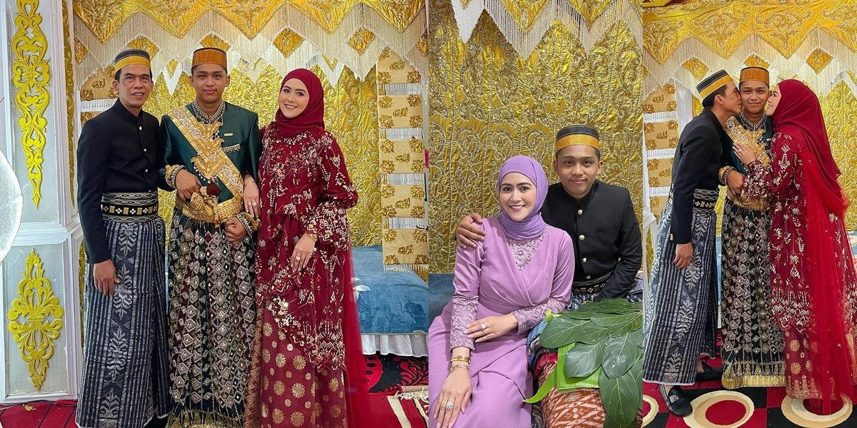 8 Portraits of Meggy Wulandari Accompanying Her Stepchild's Marriage, So Close Like Her Own Child