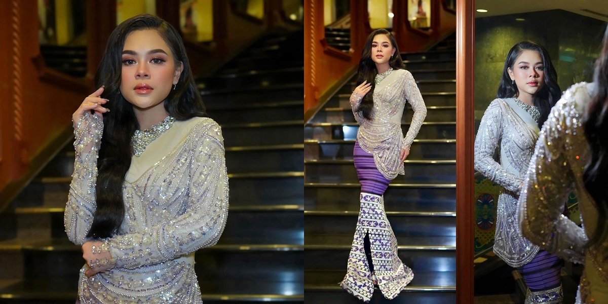 8 Photos of Melly Lee's appearance at the Royal Wedding of Prince Mateen - Anisha Rosnah Day Two, Said to be the Successor of Syahrini