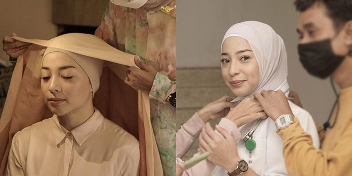 8 Charming Portraits of Nikita Willy Wearing Hijab in Her Latest Series, Making People Feel Calm and Overflow with Praise