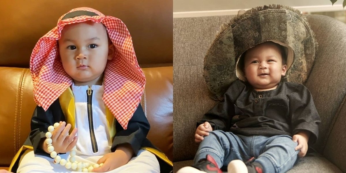 8 Adorable Portraits of Kiano Putra Baim Wong in Various Costumes, Styled like a Young Ustaz - Little Cowboy