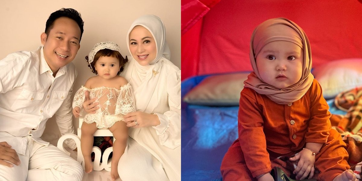 8 Adorable Photos of Meshwa, Denny Cagur and Shanty's Youngest Daughter, Who is Now Even More Adorable, Often Photographed Like a Model