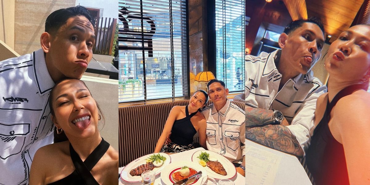 8 Sweet Photos of Ganindra Bimo and Andrea Dian's Vacation in Bali, Are They on Their Honeymoon?