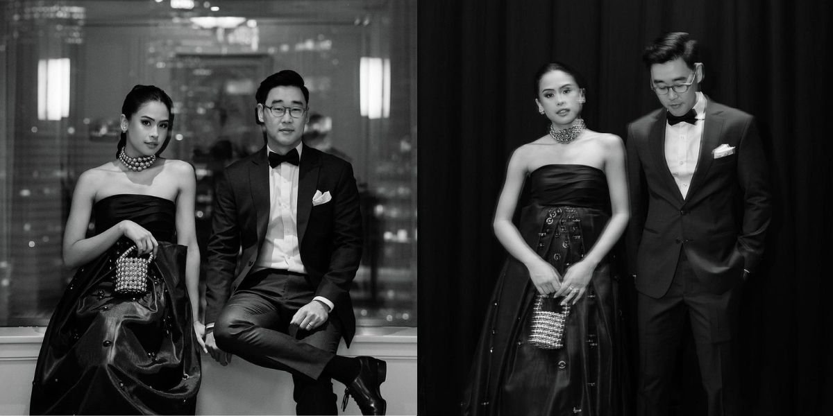 8 Intimate Photos of Maudy Ayunda and Jesse Choi Attending Gala Bazaar Event, Black and White Vibes Can Be an Inspiration for Your Pre-wedding Photos!