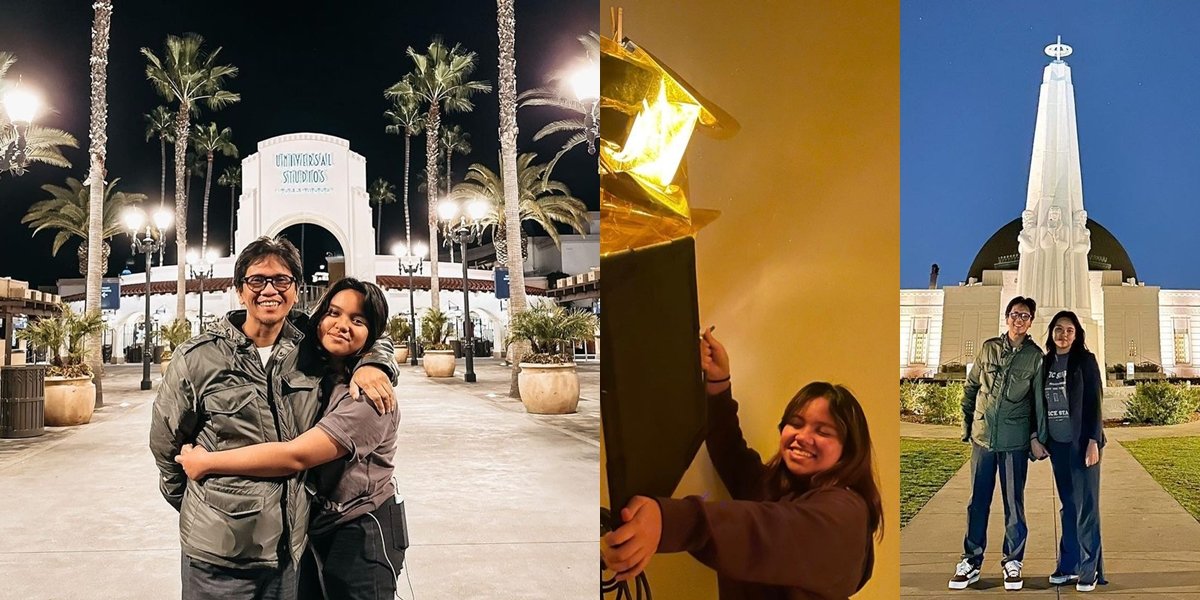 8 Potret Mieke Namira, Shahnaz Haque's Daughter, Continues College in Los Angeles, Accompanied by Gilang Ramadhan - Majoring in Film