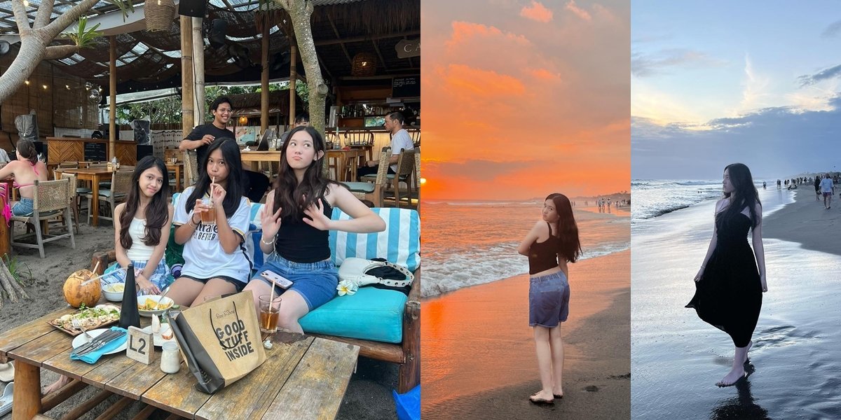 8 Portraits of Mikhaela Lee, Nafa Urbach's Daughter, Vacationing in Bali with Her Father and Cousins, Now a Beautiful Teenager