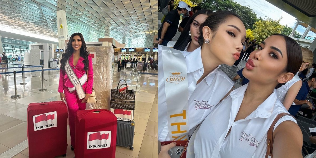 8 Photos of Millen Cyrus During Miss International Queen 2023 in Thailand, Netizens Call Her Beautiful Before Plastic Surgery - Her Stomach Becomes the Highlight
