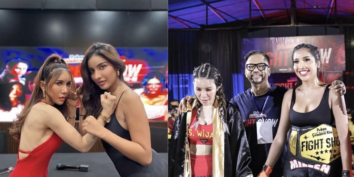 8 Photos of Millen Cyrus's First Time Boxing Match - Wins Against Sunny Wijaya - Netizens Protest