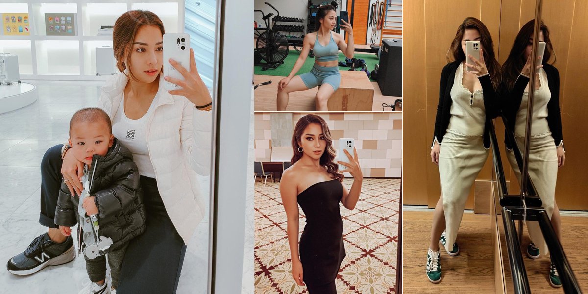 8 Mirror Selfie Photos of Nikita Willy After Becoming a Mother, Emitting Hot Mom Aura - Called as Still a Girl