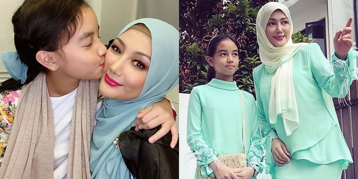 8 Sweet Moments of Aleesya, Laudya Cynthia Bella's Stepdaughter, with her Mother Erra Fariza