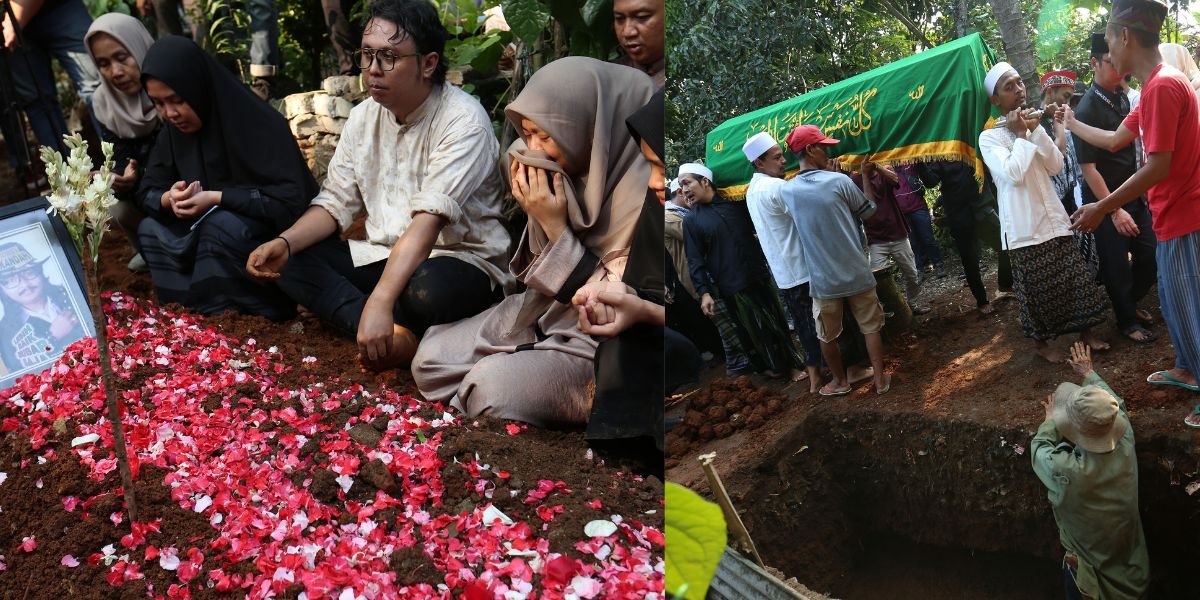 8 Moments of Jhonny Iskandar's Funeral, Accompanied by Family's Sobbing