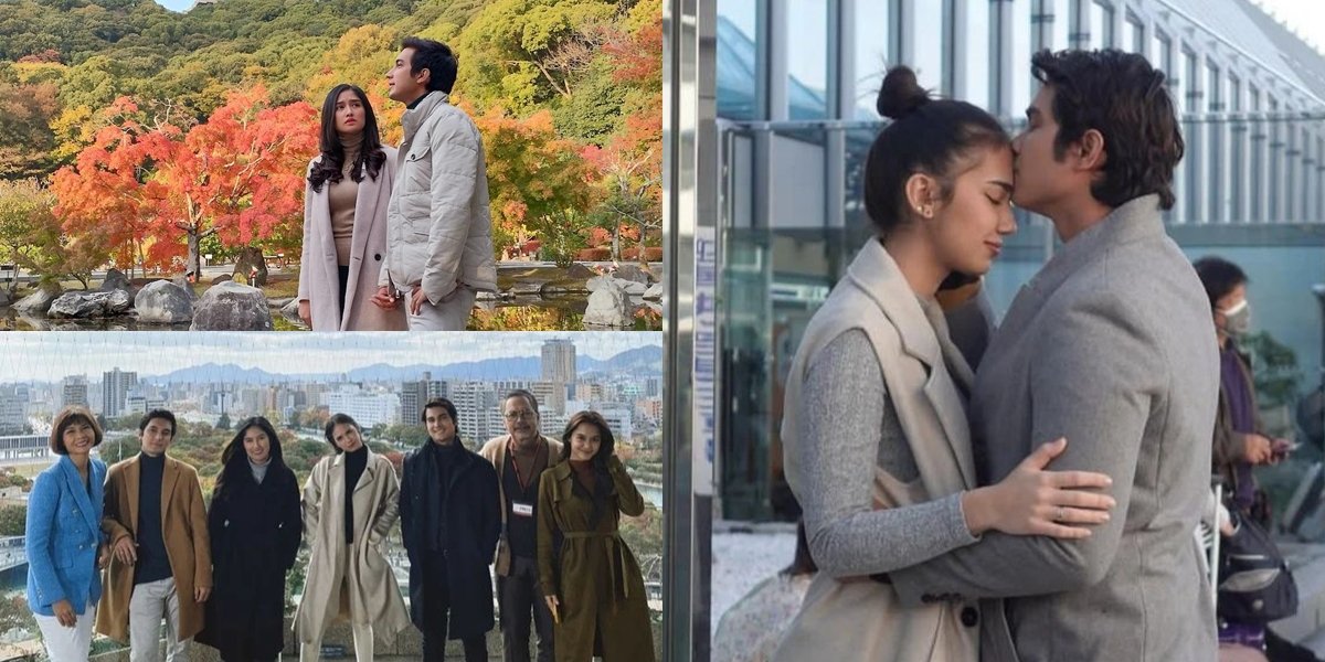 8 Moments of Shooting the Soap Opera 'RINDU BUKAN RINDU' in Various Iconic Places in Japan, Brian and Haico Van der Vekken's Romantic Scene Makes You Emotional