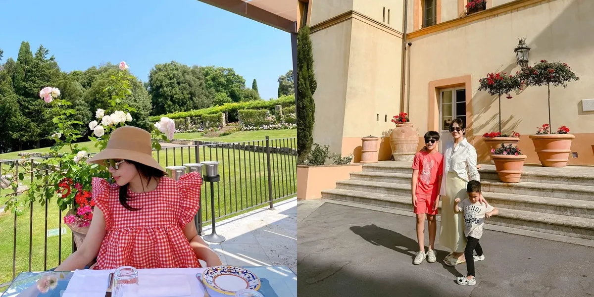 8 Photos of Nagita Slavina's Vacation in Italy, Her Style is Like a Teenager - Relaxed yet Stylish