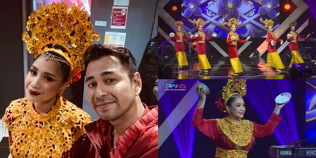 8 Photos of Nagita Slavina Dancing Plates for the First Time, 3 Days of Practice to Ignore Raffi Ahmad - Making Netizens Nervous