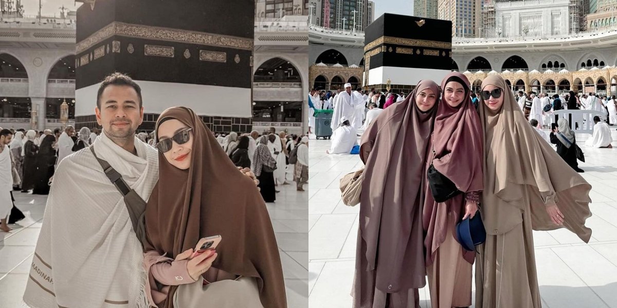 8 Portraits of Nagita Slavina During Hajj, Wearing Neck AC Equivalent to House AC - Complained about Body Odor and Heat