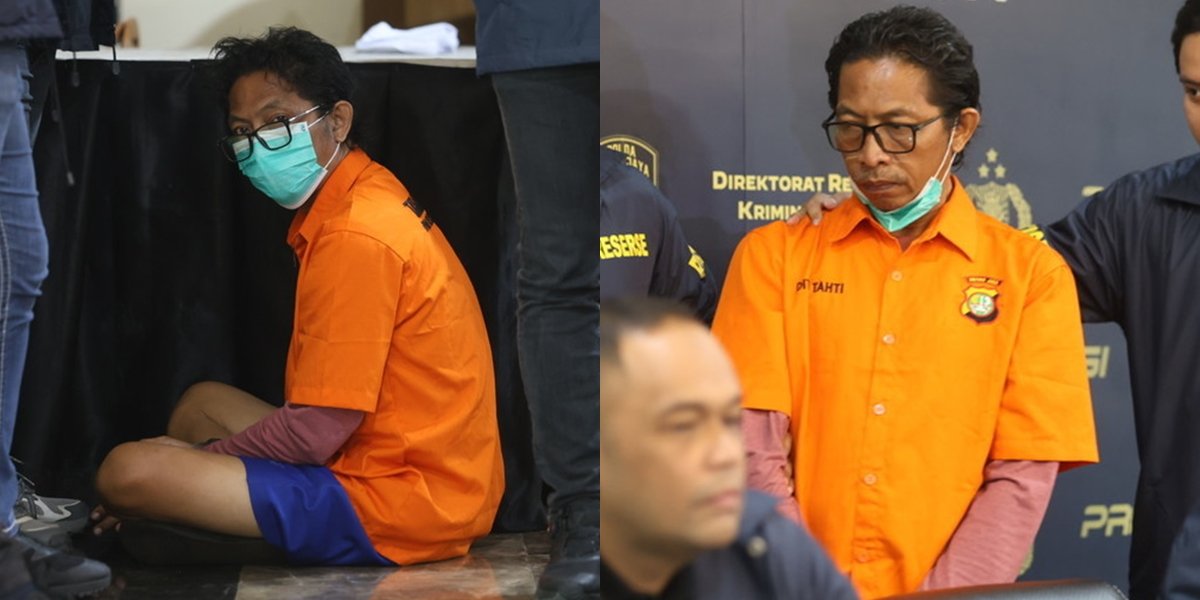 8 Portraits of Nanang Gimbal, Suspect in the Stabbing of Actor Sandy Permana, Admits to Committing Atrocious Acts for This Reason