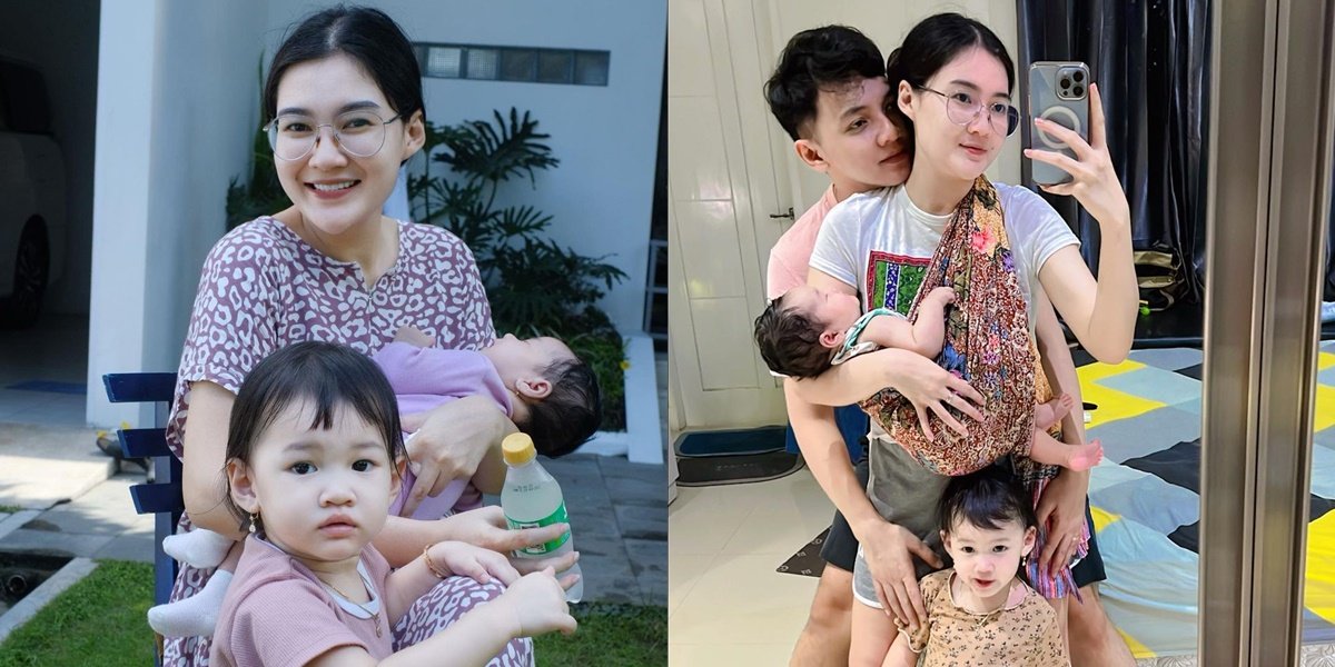 8 Photos of Nella Kharisma Taking Care of Her 2 Children, Choosing to Wear House Dresses - Her Beautiful Face is Still Praised Like a Teenager