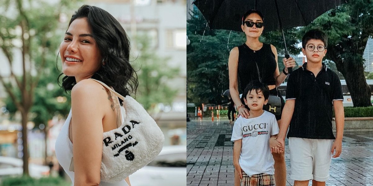 8 Photos of Nikita Mirzani Inviting Her 2 Sons on a Vacation to Korea Without Lolly, Her Daughter is Said to be Suffering in London - Removed from the Will?