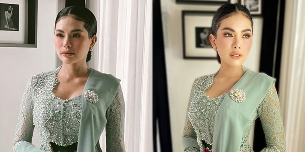 8 Portraits of Nikita Mirzani Looking Beautiful in Royal Princess Kebaya, Showing Her Slim Figure - Praised as a Beautiful Lady