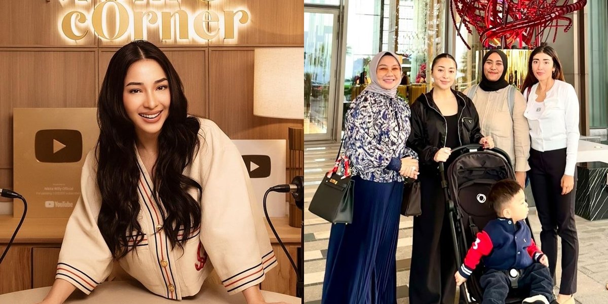 8 Photos of Nikita Willy's Vacation in Dubai After Visiting Al Ula, Enjoying a Slide in the Tunnel - Enjoy the Dancing Fountain Show 