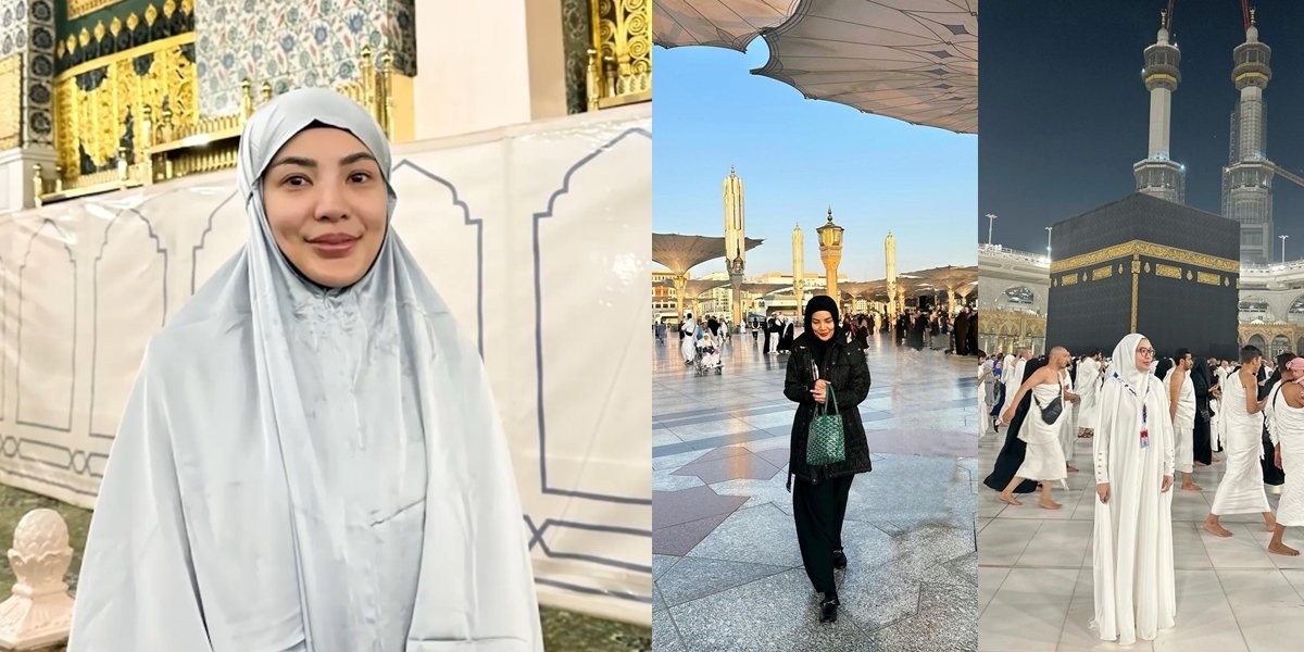 8 Portraits of Nindy Ayunda's Umrah with Her Mother, Celebrating Her Birthday in Mecca - Lucky to be Able to Visit Raudhah Twice in a Day