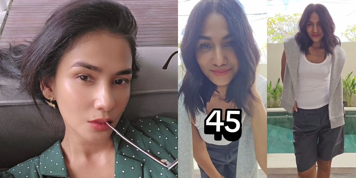 8 Photos of Nova Eliza Who Looks Young at 45, Reveals 3 Main Wishes at Her New Age