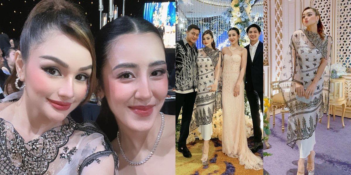 8 Photos of Nurah Syahfirah Attending a Wedding with Clenthea, Rassya's Girlfriend, Praised as More Beautiful and Cute Than the Prospective Daughter-in-law