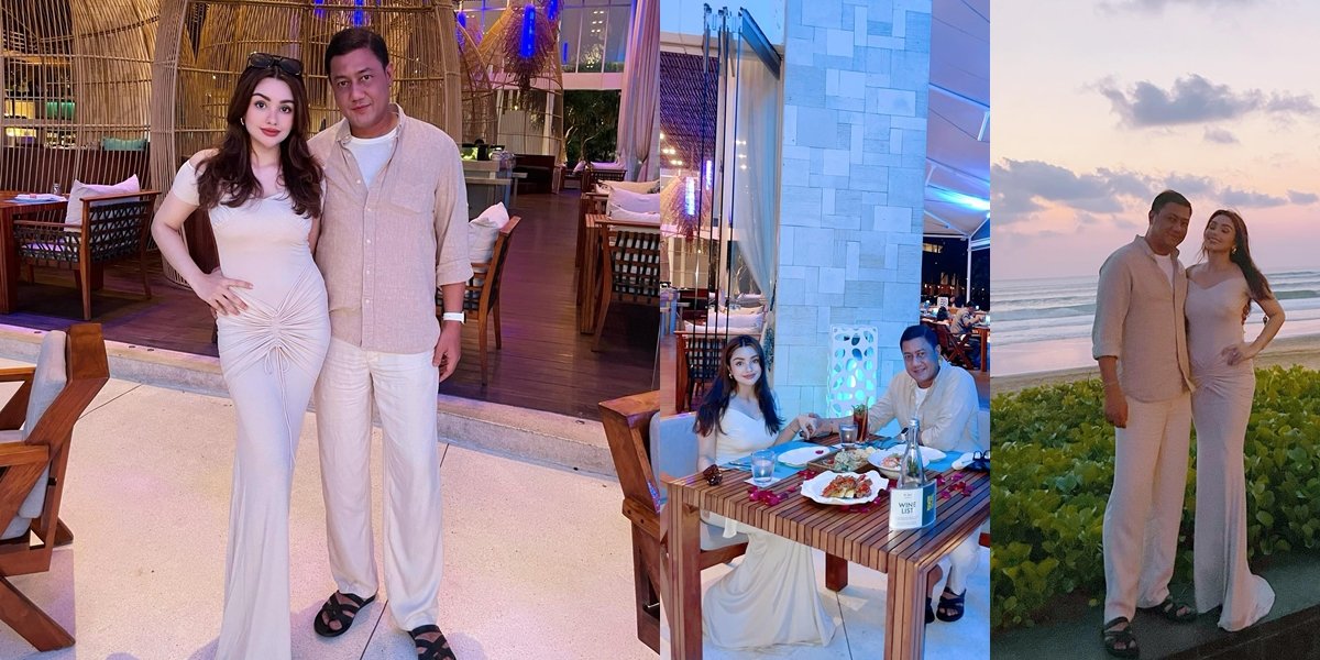 8 Pictures of Nurah Syahfirah Celebrating Birthday with Bali Honeymoon, Fancy Dinner - Bathing Together at Midnight
