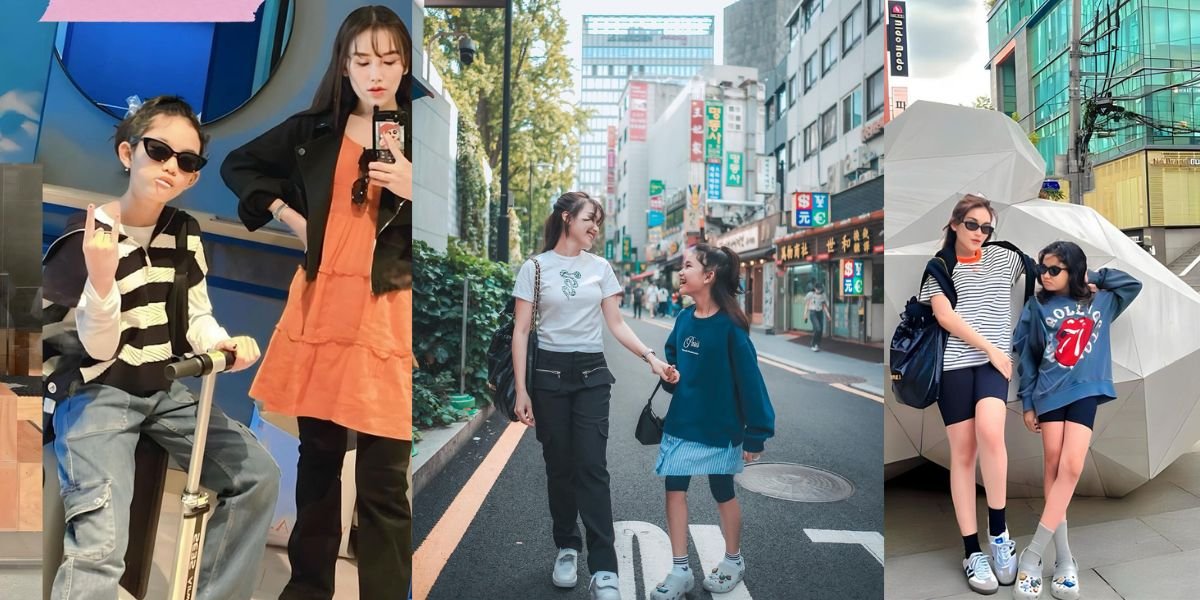 8 Potret OOTD Bilqis Khumairah, Ayu Ting Ting's Daughter, During Vacation in Korea, Flooded with Netizens' Praise
