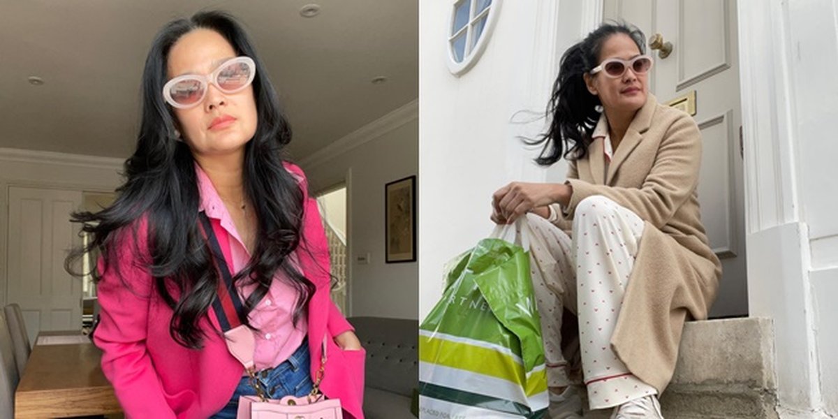 8 OOTD Photos of Donna Harun During her Stay in London, Dubbed as a Stylish Grandma - Strolling Around in Pajamas and Still Stylish